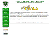 Tablet Screenshot of cwaa.org.uk